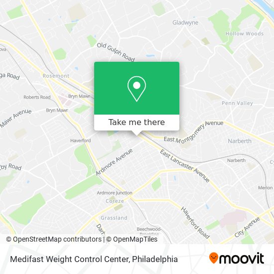 Medifast Weight Control Center map