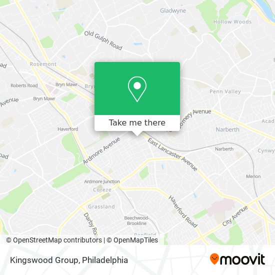 Kingswood Group map