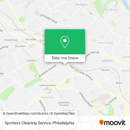 Spotless Cleaning Service map