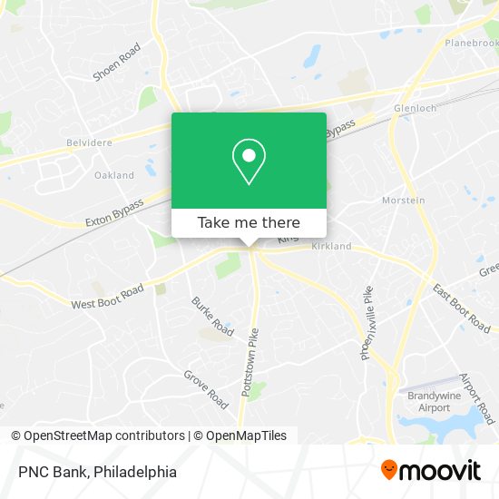 PNC Bank map