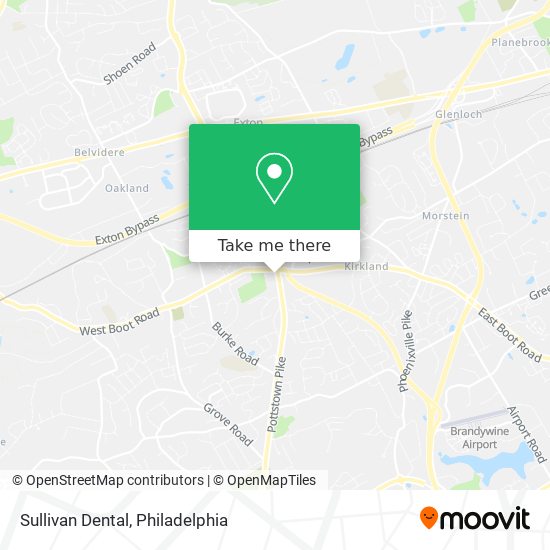 Sullivan Dental map