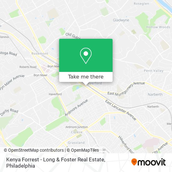 Kenya Forrest - Long & Foster Real Estate map