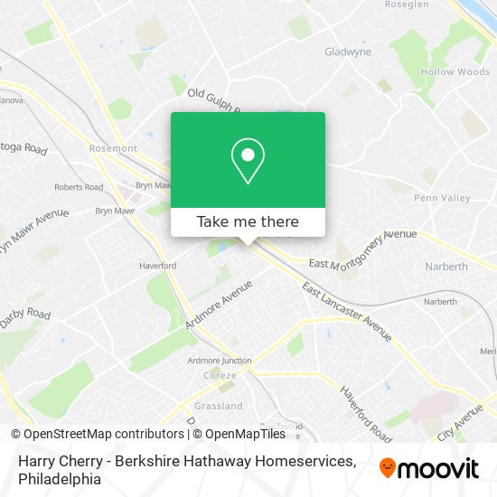 Harry Cherry - Berkshire Hathaway Homeservices map