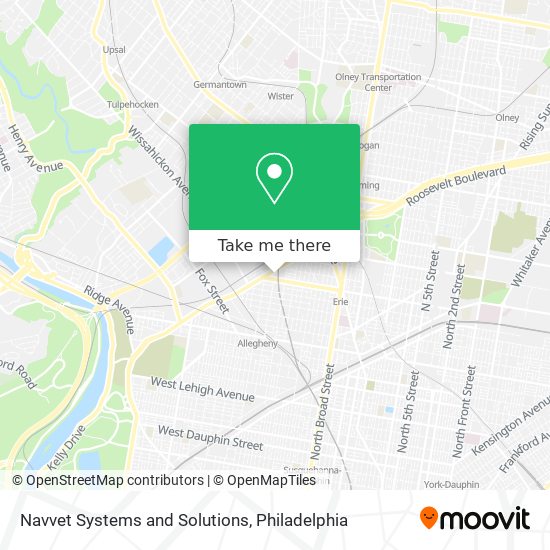 Navvet Systems and Solutions map