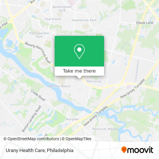 Urany Health Care map