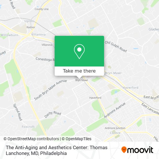 Mapa de The Anti-Aging and Aesthetics Center: Thomas Lanchoney, MD