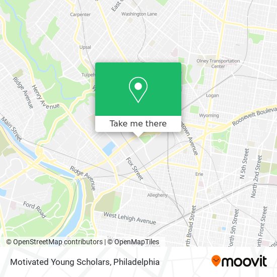 Motivated Young Scholars map