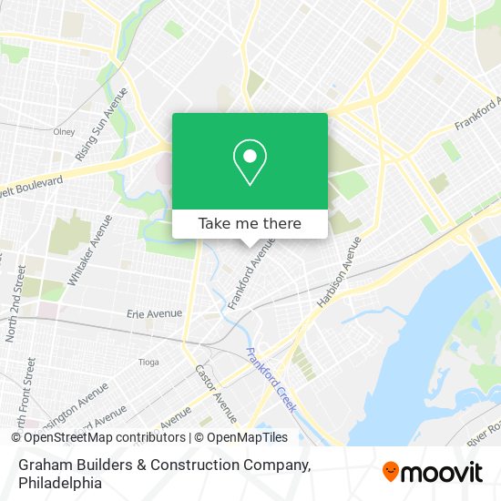 Graham Builders & Construction Company map