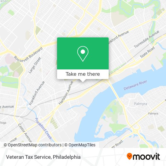 Veteran Tax Service map