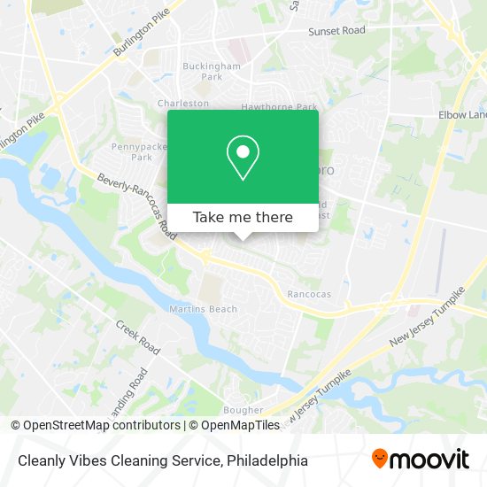 Cleanly Vibes Cleaning Service map