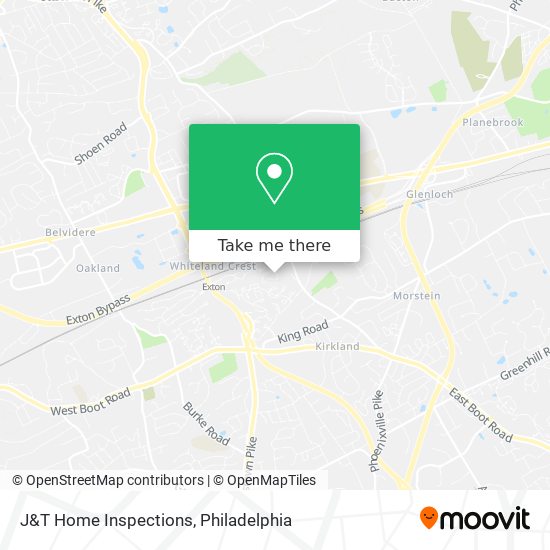 Mapa de J&T Home Inspections