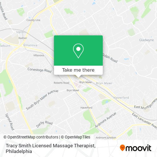 Mapa de Tracy Smith Licensed Massage Therapist