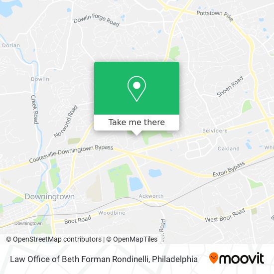 Law Office of Beth Forman Rondinelli map
