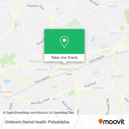 Mapa de Children's Dental Health
