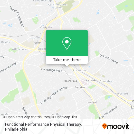 Mapa de Functional Performance Physical Therapy