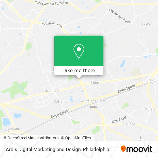 Mapa de Ardis Digital Marketing and Design