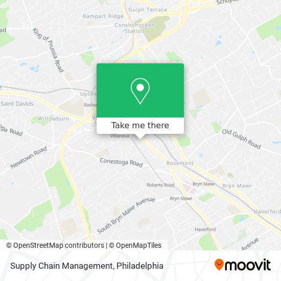 Supply Chain Management map