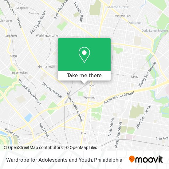 Mapa de Wardrobe for Adolescents and Youth