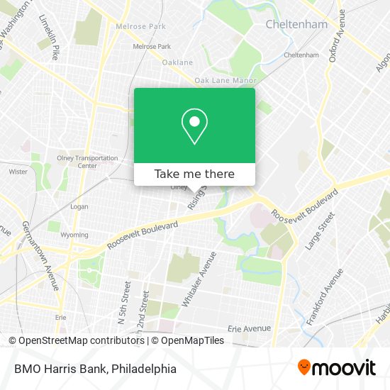 BMO Harris Bank map