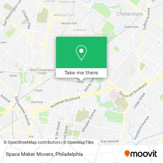 Mapa de Space Maker Movers