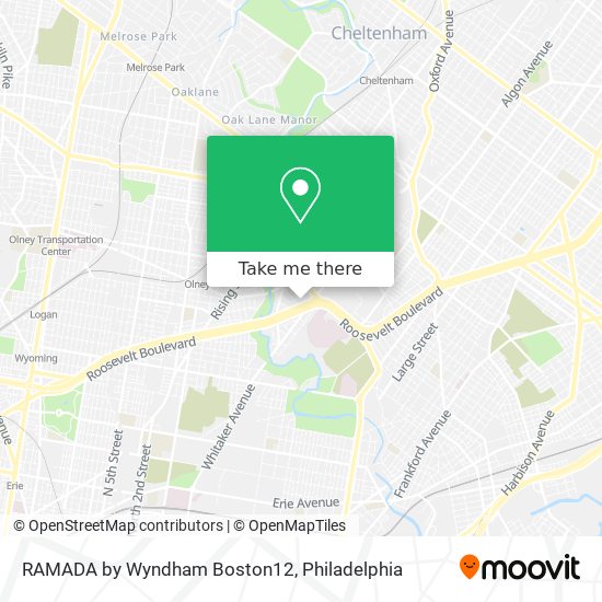 Mapa de RAMADA by Wyndham Boston12