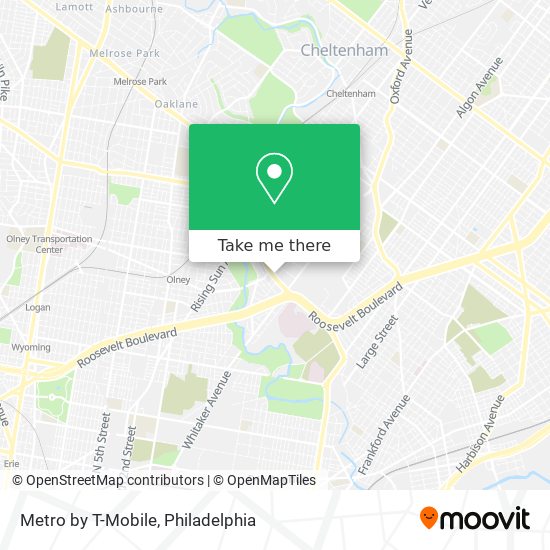 Metro by T-Mobile map