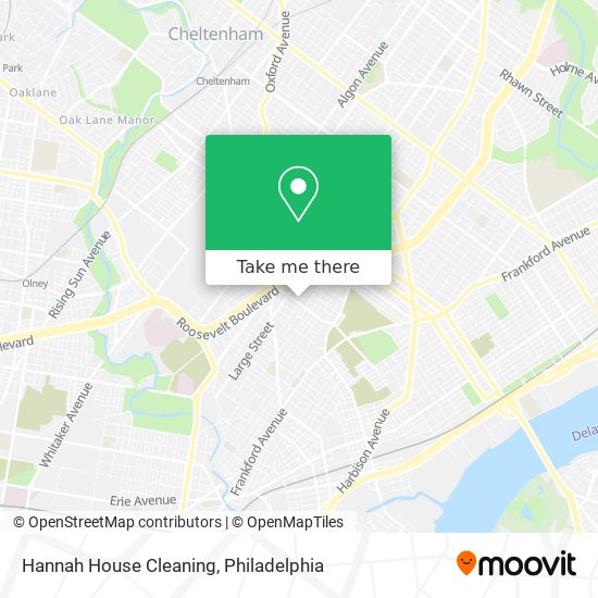 Mapa de Hannah House Cleaning