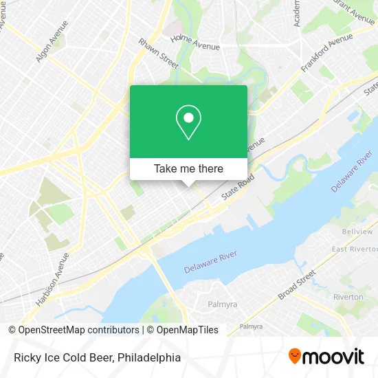 Mapa de Ricky Ice Cold Beer
