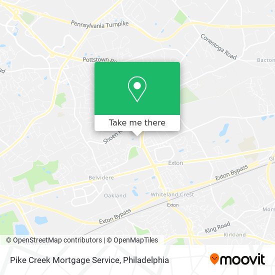 Pike Creek Mortgage Service map