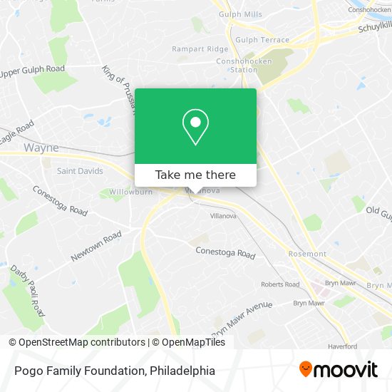 Mapa de Pogo Family Foundation