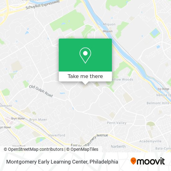 Montgomery Early Learning Center map
