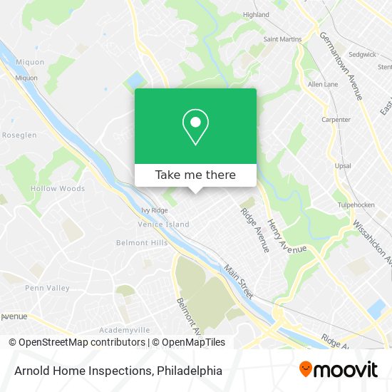 Arnold Home Inspections map