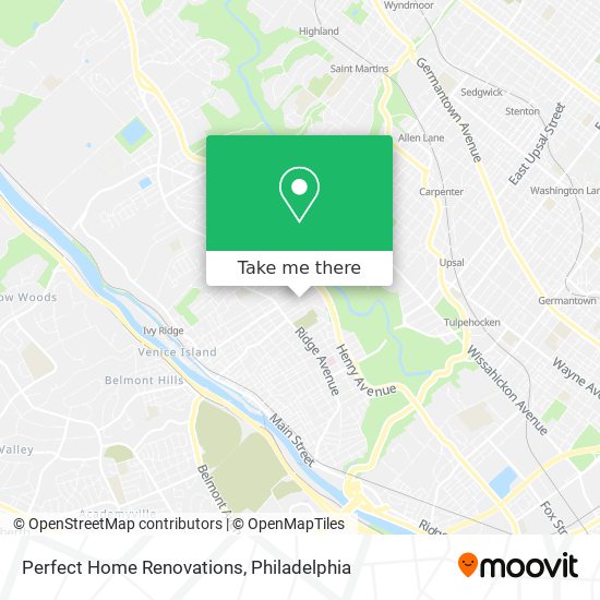 Perfect Home Renovations map