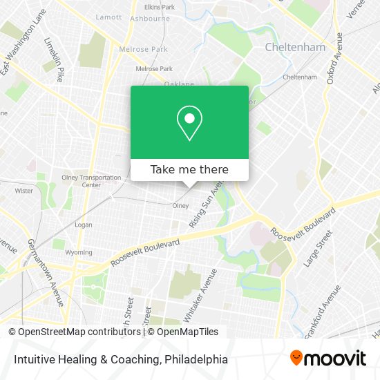 Intuitive Healing & Coaching map