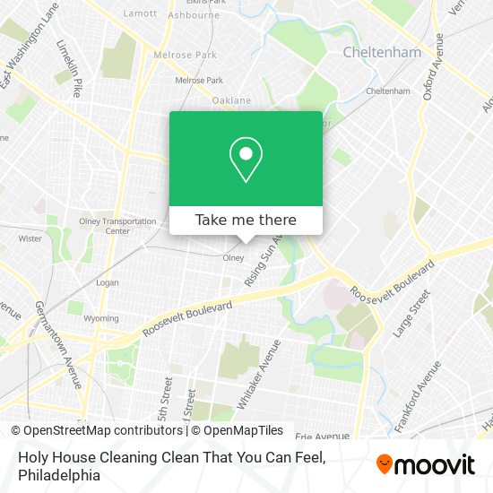 Mapa de Holy House Cleaning Clean That You Can Feel