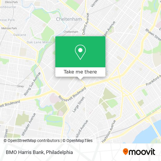 BMO Harris Bank map