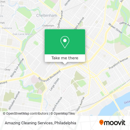 Mapa de Amazing Cleaning Services