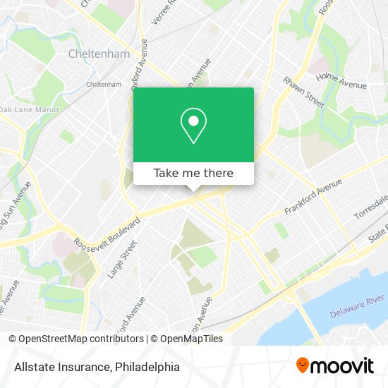 Mapa de Allstate Insurance