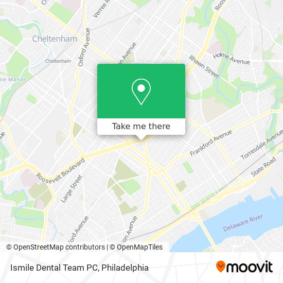 Ismile Dental Team PC map