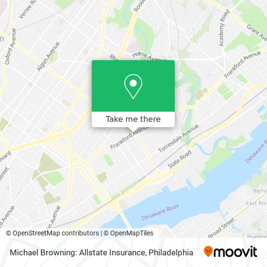 Michael Browning: Allstate Insurance map