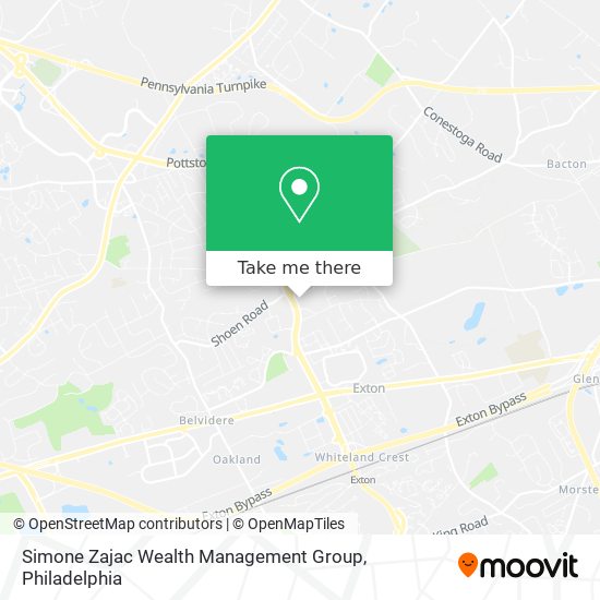 Mapa de Simone Zajac Wealth Management Group