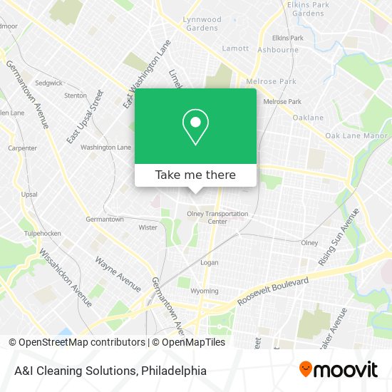 A&I Cleaning Solutions map