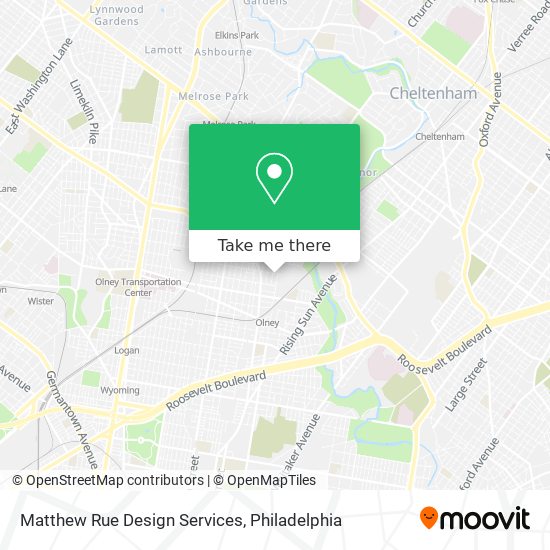 Mapa de Matthew Rue Design Services