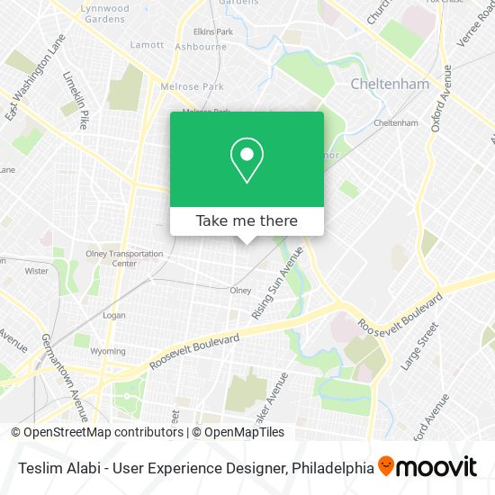 Mapa de Teslim Alabi - User Experience Designer