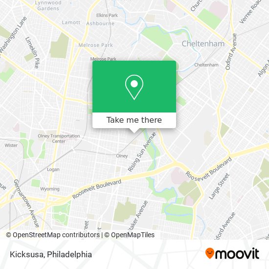 Kicksusa map