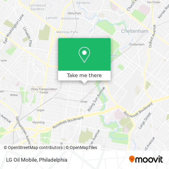 LG Oil Mobile map