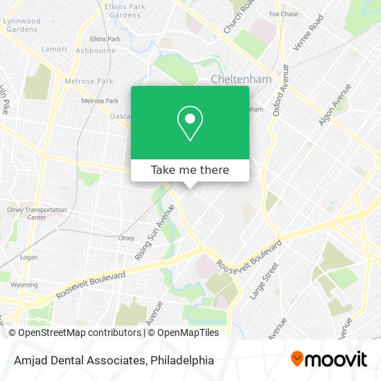 Amjad Dental Associates map