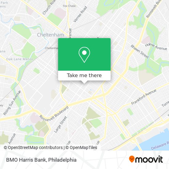 BMO Harris Bank map