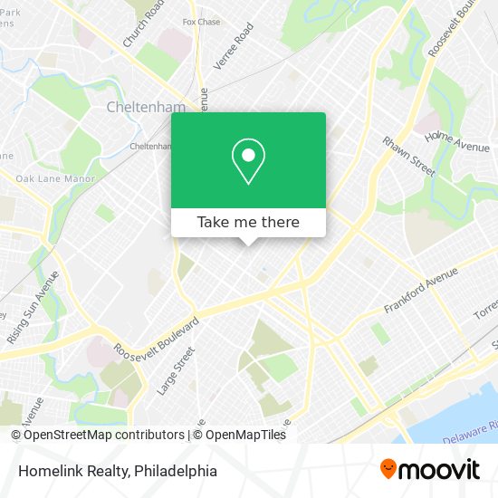 Homelink Realty map