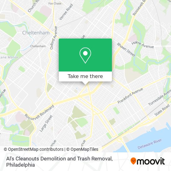 Al's Cleanouts Demolition and Trash Removal map